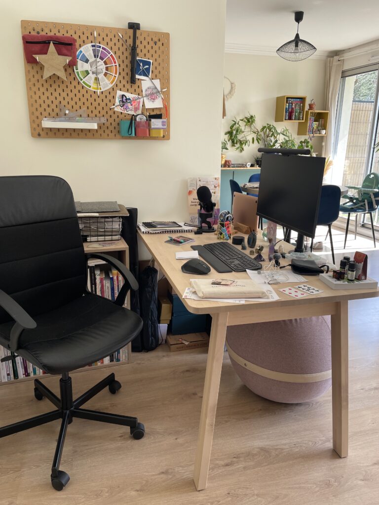 ranger son bureau pour alléger sa charge mentale